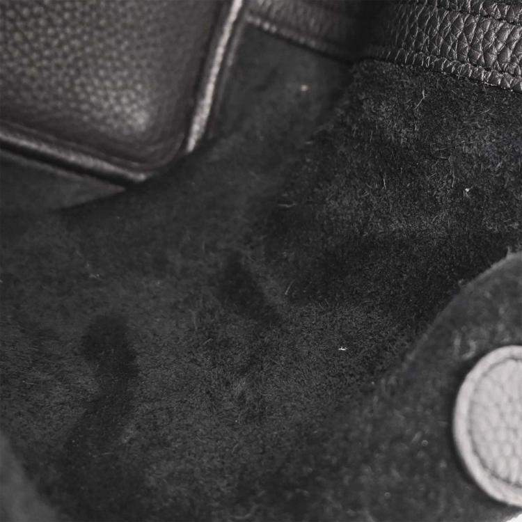 Pre Owned Hermes  Picotin Lock 18 Black Taurillon Clemence Handbag 