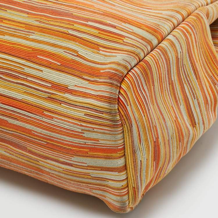 Pre Owned Hermes Multicolor Vibrator Leather and Vache Hunter Herbag Zip 31 Bag