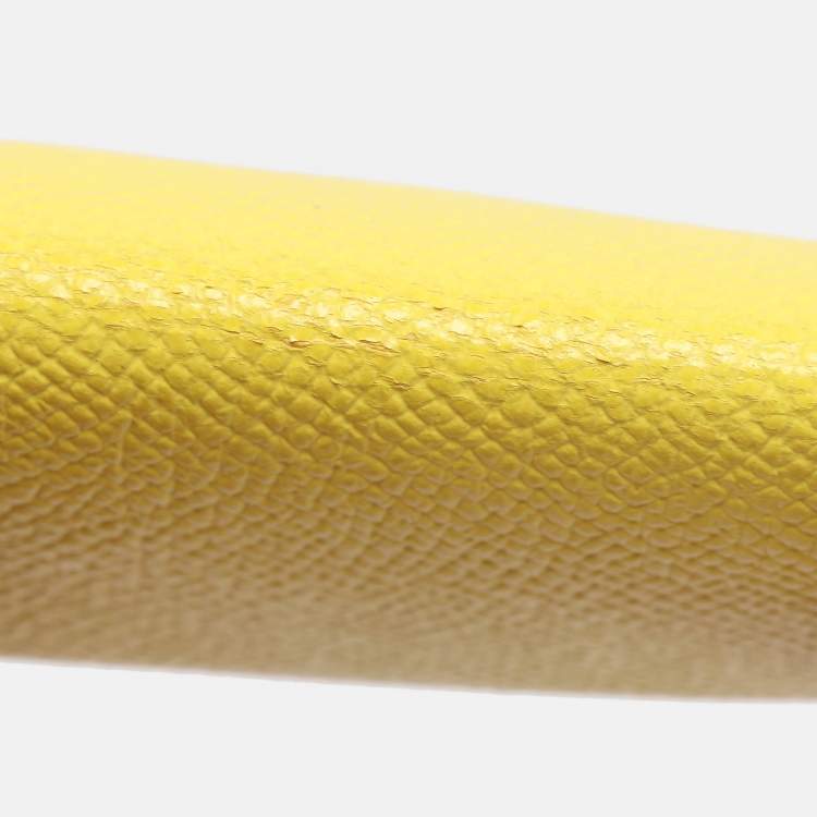 Pre Owned محفظة نقود هيرمس باستيا جلد إبسوم كيوي