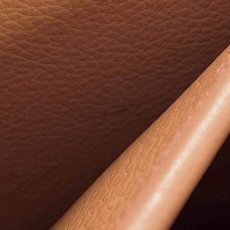 Pre Owned Hermes Christine Cognac Taurillon Clemence Bag