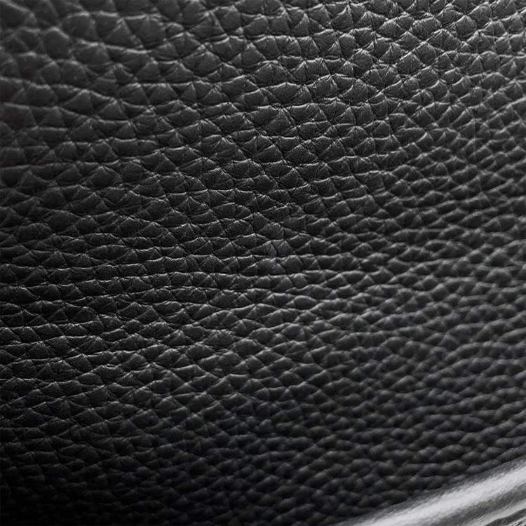 Pre Owned Hermes Evelyne3 Black Taurillon Clemence GM Tote