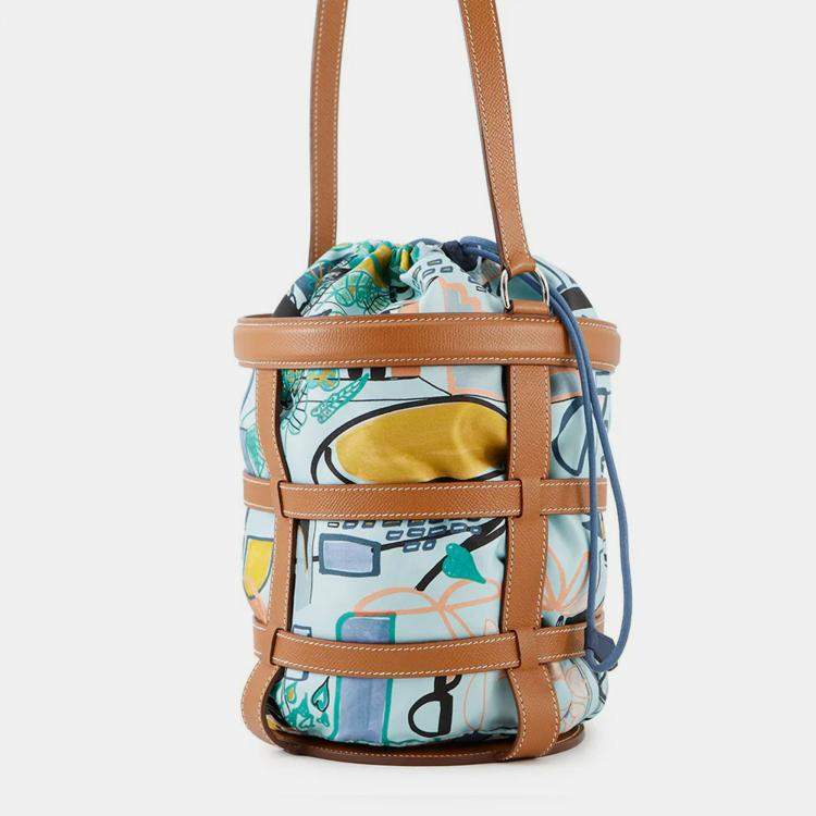 Pre Owned Hermes Muzaldine Gold Epsom Handbag 