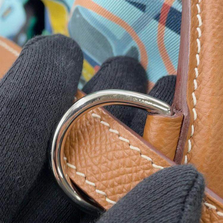 Pre Owned Hermes Muzaldine Gold Epsom Handbag 