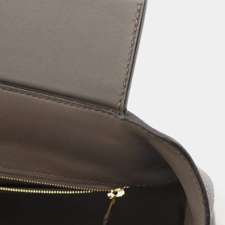 Pre Owned Hermes 24/24 Etain Togo Leather Shoulder Bag