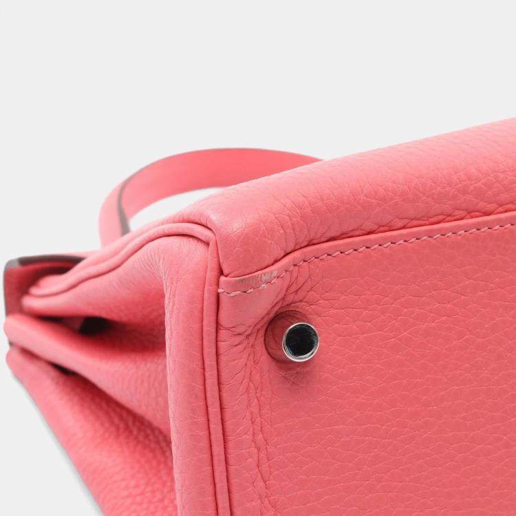 Pre Owned حقيبة هيرمس كيلي 28 جلد تو ريليون كليمانس روز ديت