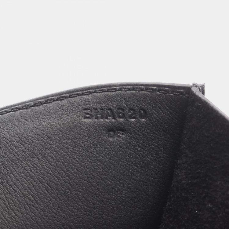 Pre Owned Hermes Sac A Depeches 29 Black Togo Leather Shoulder Bag