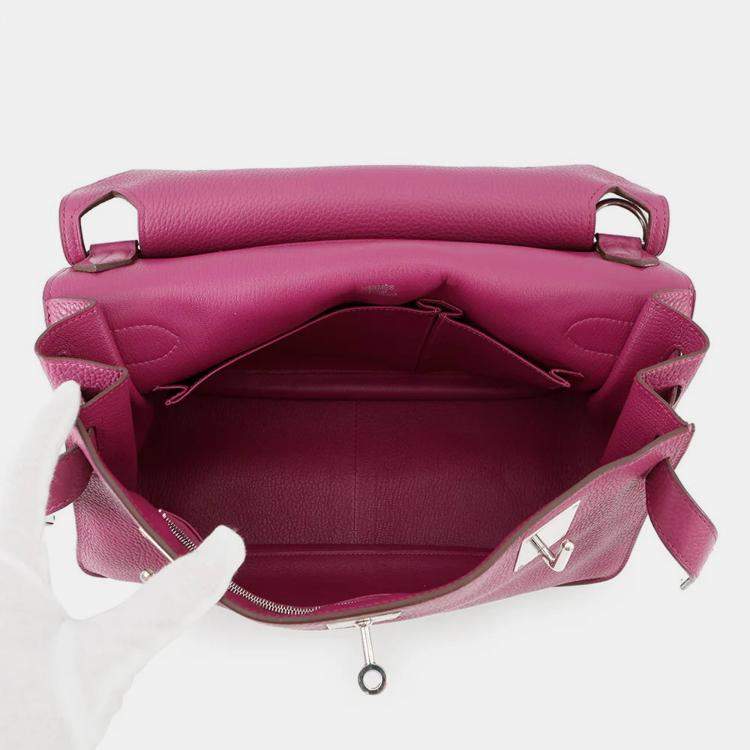 Pre Owned Hermes Jypsiere Tosca Taurillon Clemence Size 34