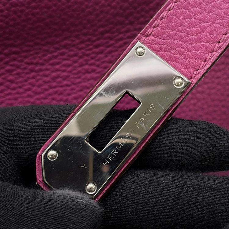 Pre Owned Hermes Jypsiere Tosca Taurillon Clemence Size 34
