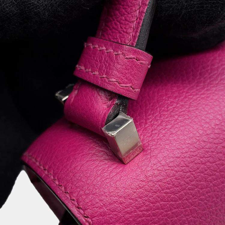 Pre Owned Hermes Rose Purple Evercolor Bag