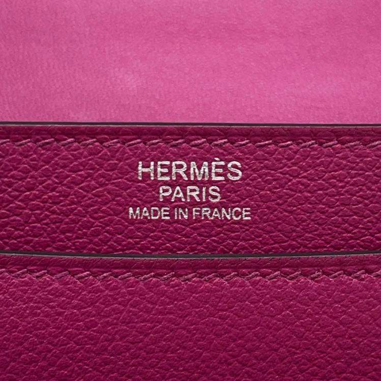 Pre Owned Hermes Rose Purple Evercolor Bag