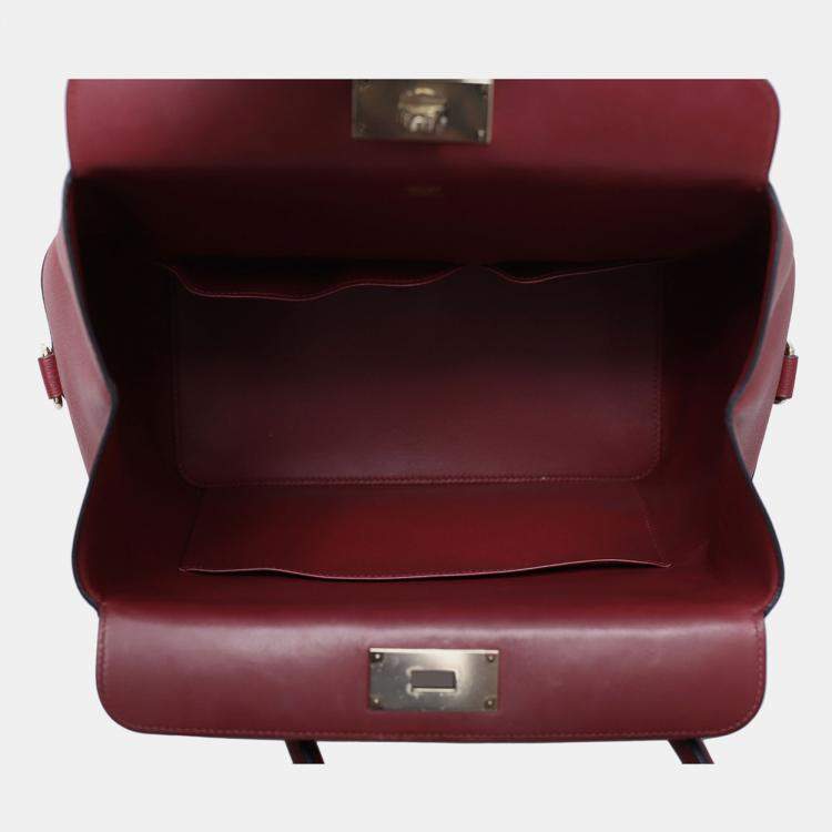 Pre Owned Hermes Taurillon Toolbox 26 Bag