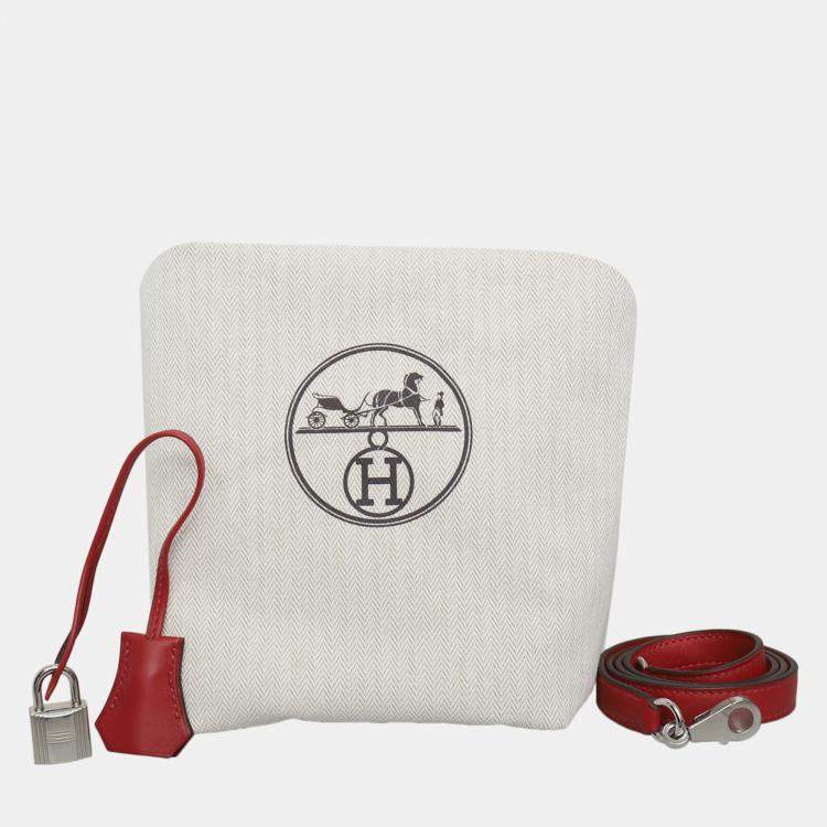 Pre Owned Kelly 32 Berline Rouge Pigment Bag