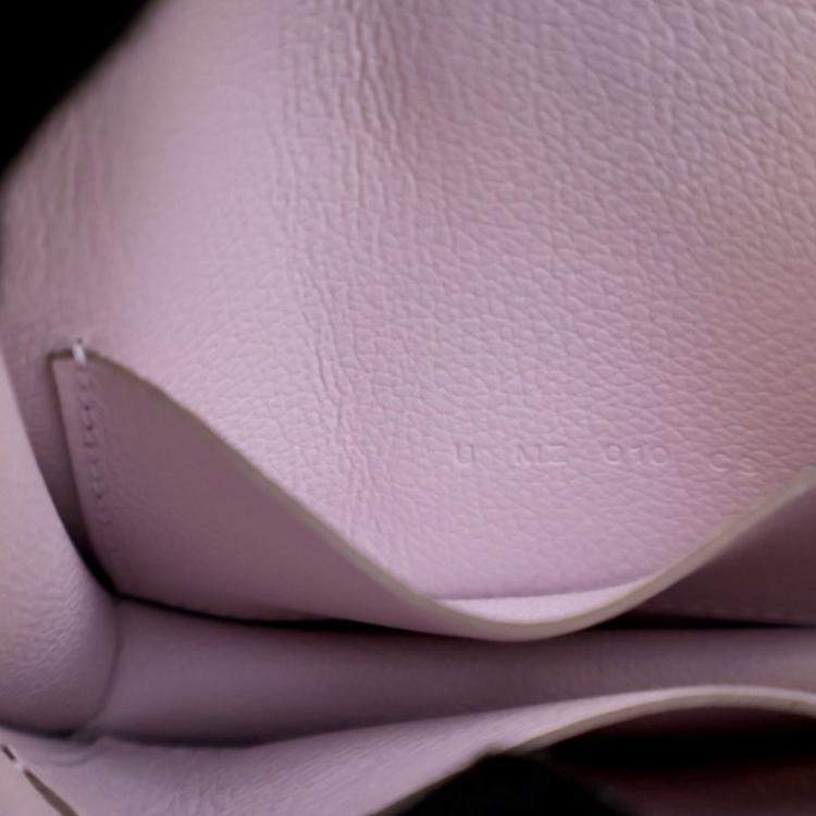 Pre Owned Hermes Mauve Pale Evercolor Constance Slim Wallet