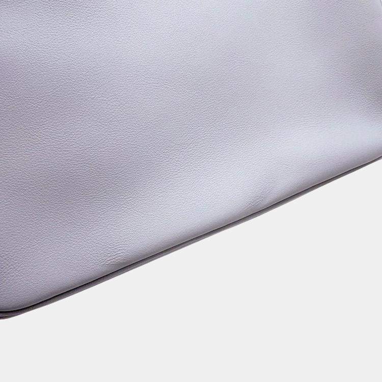 Pre Owned Hermes Mini Plume Green Pantan Swift Leather Mini