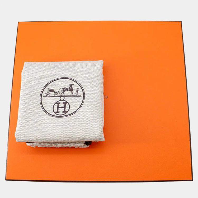 Pre Owned Hermes Mini Plume Green Pantan Swift Leather Mini