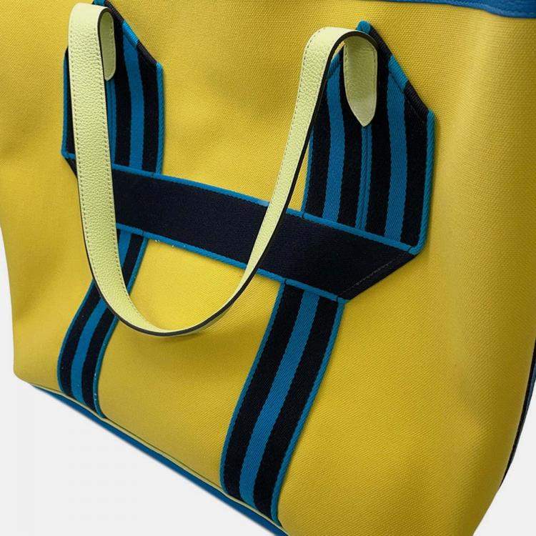 Pre Owned Hermes Pur Sangle Multicolor Taurillon Clemence Sangle Woolie