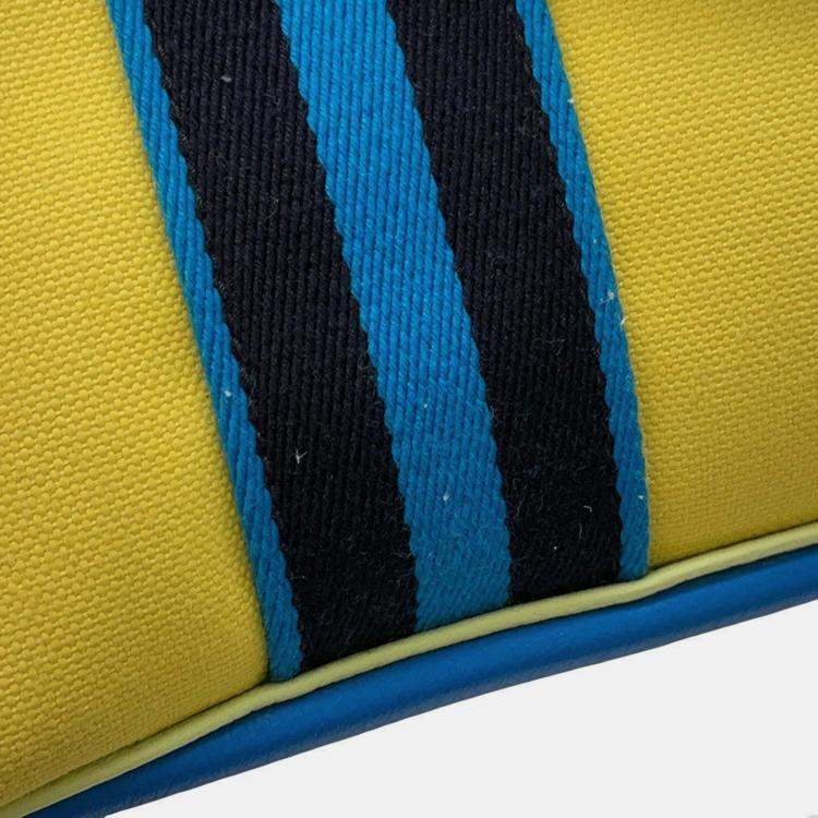 Pre Owned Hermes Pur Sangle Multicolor Taurillon Clemence Sangle Woolie