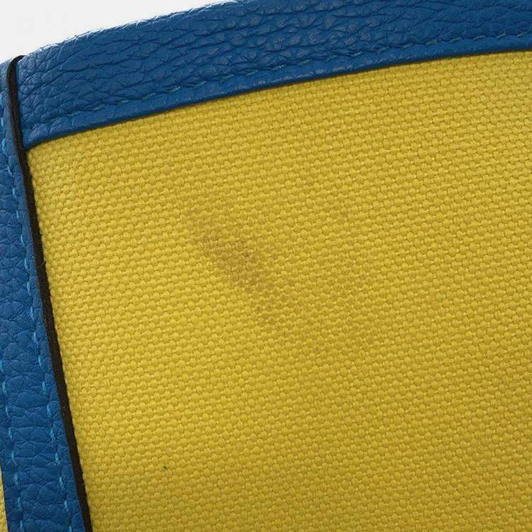 Pre Owned Hermes Pur Sangle Multicolor Taurillon Clemence Sangle Woolie