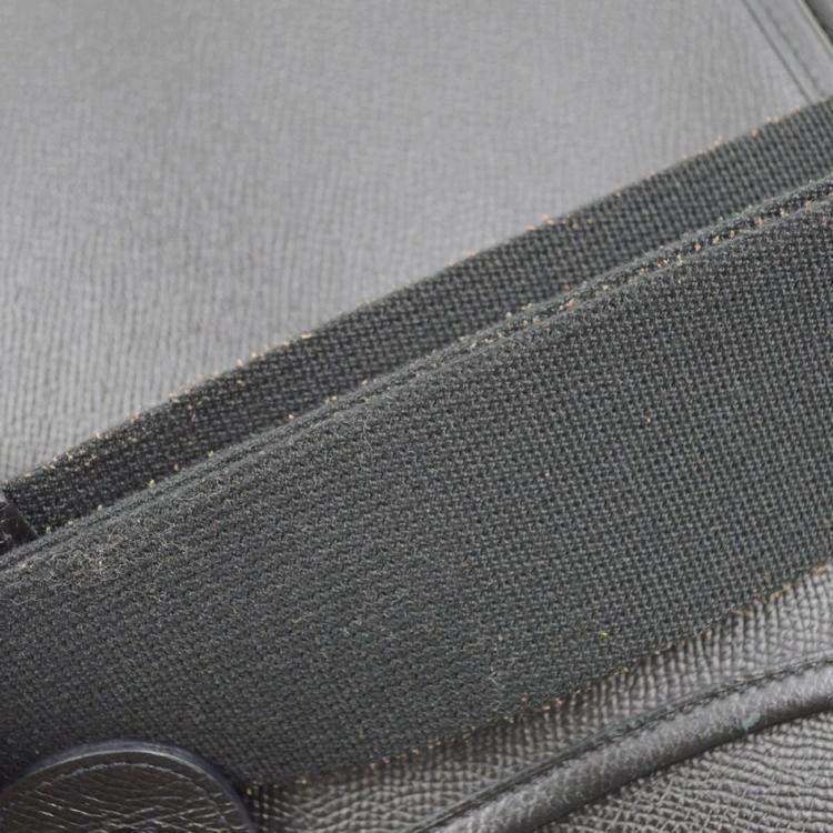 Pre Owned Hermes Black Epsom Evelyne 3 GM Shoulder Bag