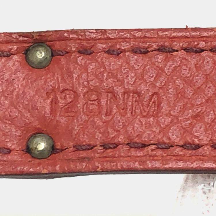 Pre Owned Hermes Kelly Pink Epsom Flag Long Wallet