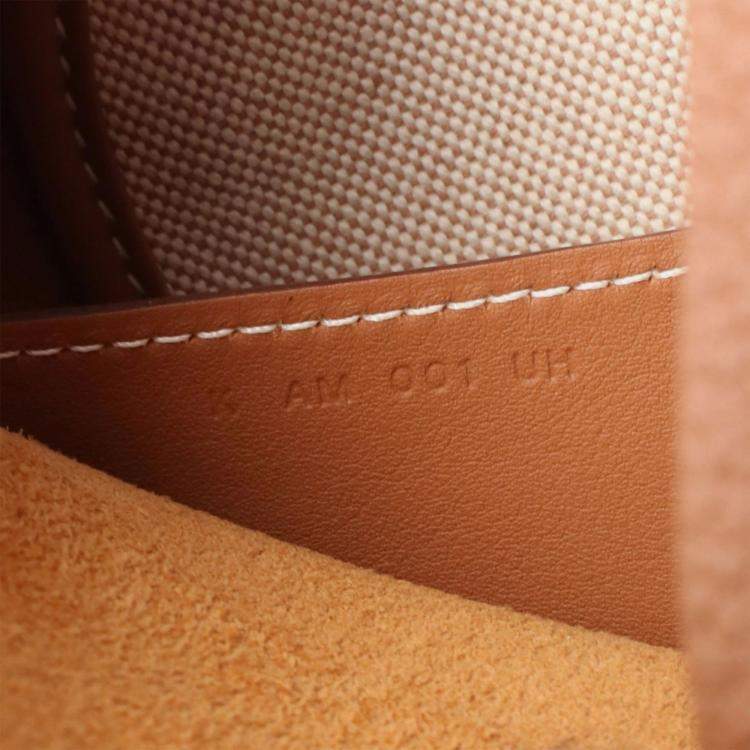 Pre Owned Hermes Arcon Slim Brown Togo Leather Shoulder Bag