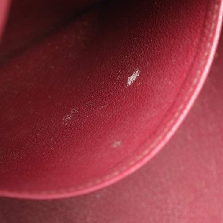 Pre Owned Hermes Tosca Taurillon Clemence Leather Palladium Finish Kelly Retourne 35 Bag