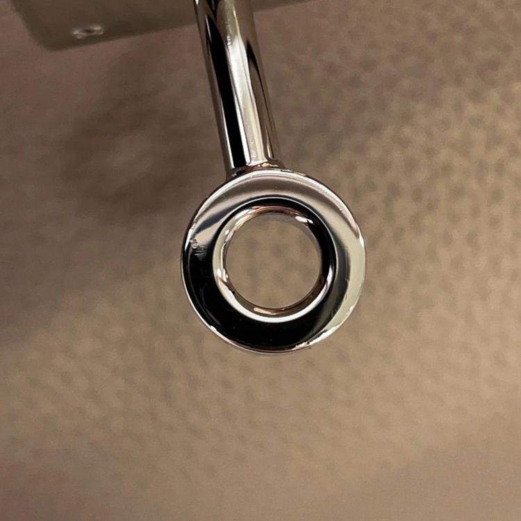 Pre Owned Hermes Birkin Size 30 Gris Tourterelle Togo Leather Bag 