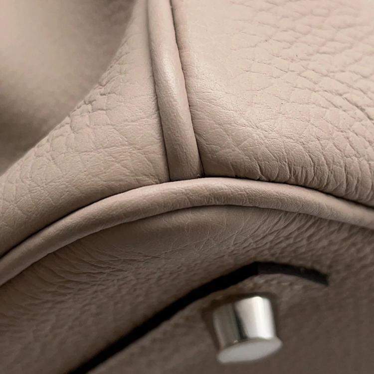 Pre Owned Hermes Birkin Size 30 Gris Tourterelle Togo Leather Bag 