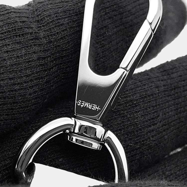 Pre Owned Hermes Evelyne Long  Size Tpm New White Taurillon Clemence Bag 