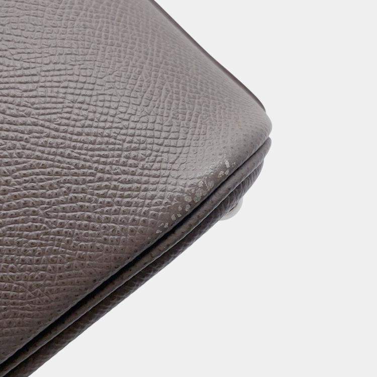 Pre Owned Hermes Bolide Etain Epsom Size 27