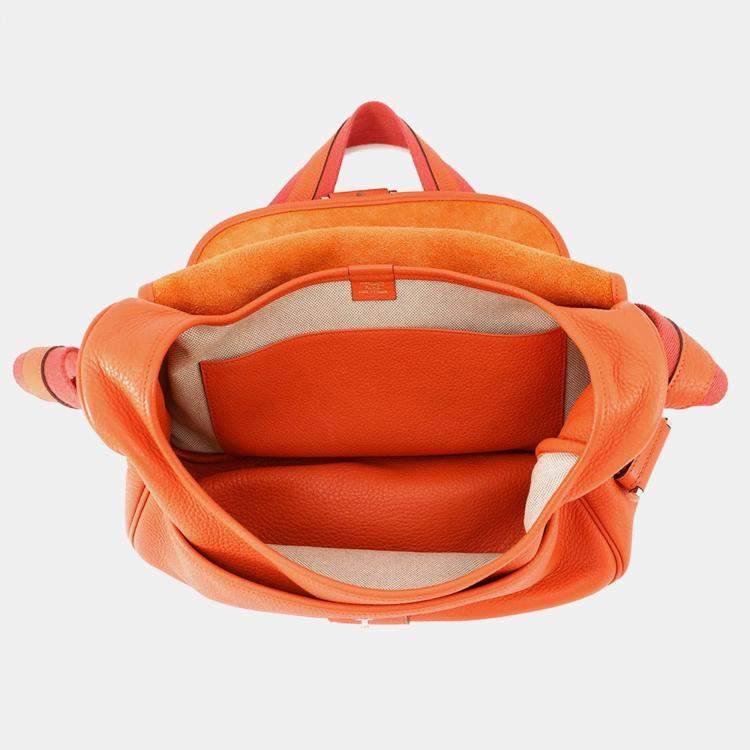 Pre Owned Hermes Boolean Lang Sanguine Taurillon Clemence