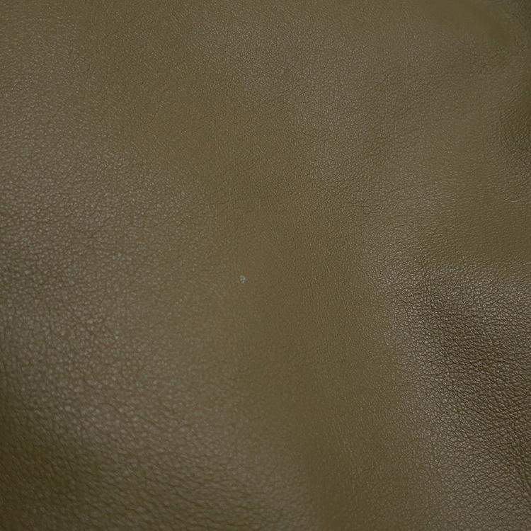 Pre Owned Hermes Bolide Relax Vert Gris Vaux Sikkim Leather Size 45