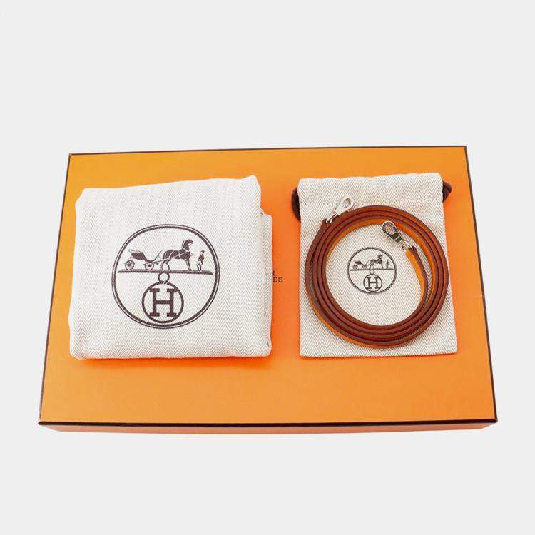 Pre Owned Hermes Bolide 1923 Apricot/Gold Evercolor Size Mini