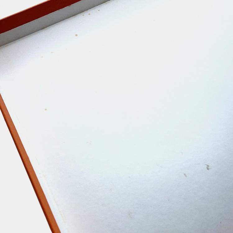 Pre Owned Hermes Plume Orange Epsom Size Mini