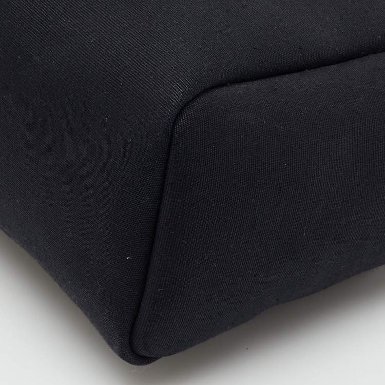 Pre Owned Hermes Black Toile Canvas and Vache Hunter 2in1 Herbag 31 Bag