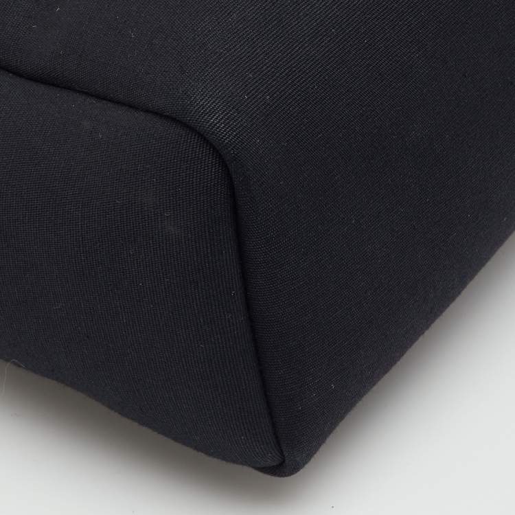 Pre Owned Hermes Black Toile Canvas and Vache Hunter 2in1 Herbag 31 Bag