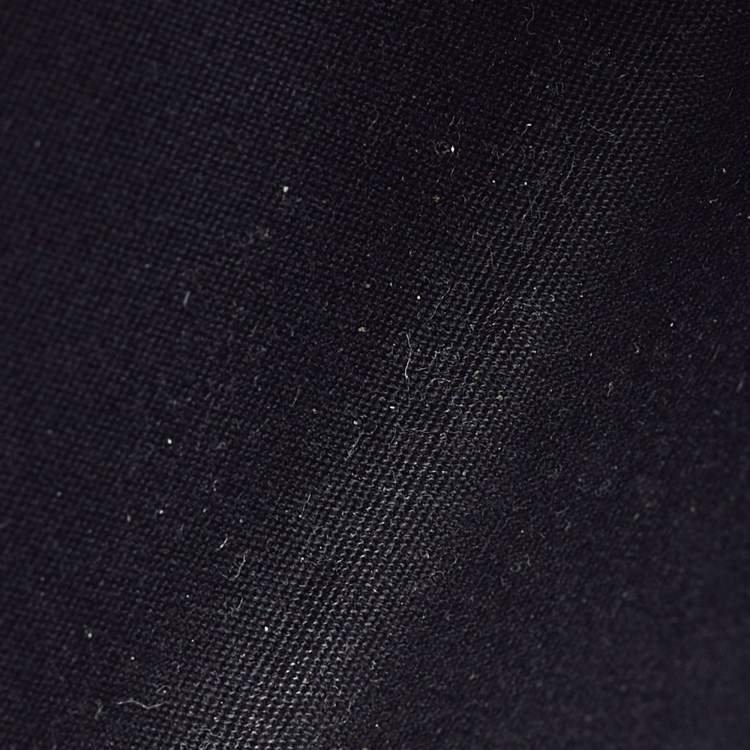 Pre Owned Hermes Black Toile Canvas and Vache Hunter 2in1 Herbag 31 Bag