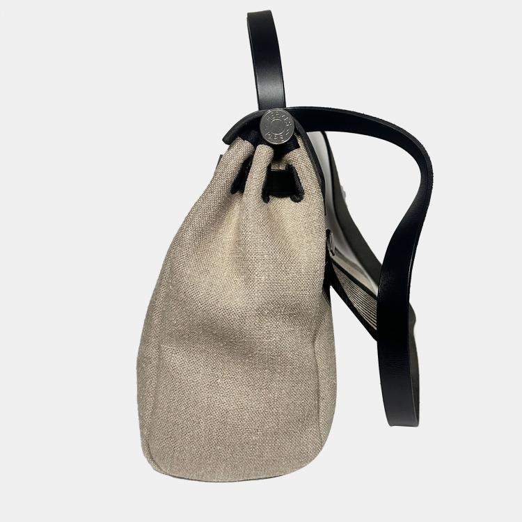 Pre Owned Hermes Herbag Zip Retourne 31 H Vibration Vache Hunter