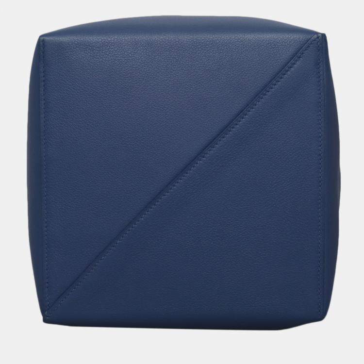 Pre Owned Hermes Licol 19 Evercolour Bleu Brighton Shoulder Bag