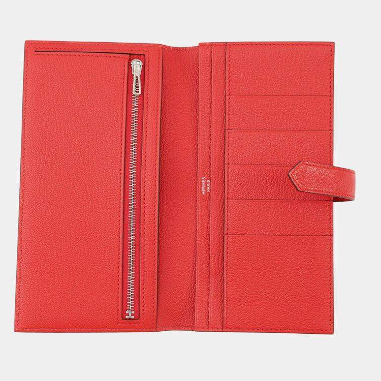 Pre Owned Hermes Beansufla Rose Texas Chevre Myzore Goatskin Bag