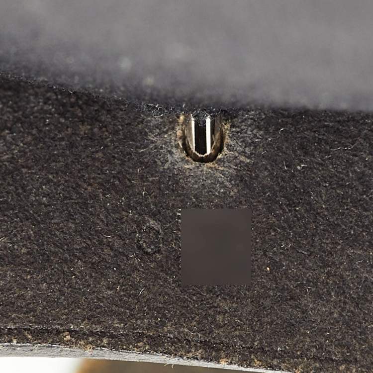 Pre Owned Hermès Black/Beige Toile and Vache Hunter Leather 2-in-1 Herbag TPM Bag