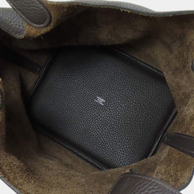 Pre Owned Hermes Picotin Lock Mm Handbag Taurillon