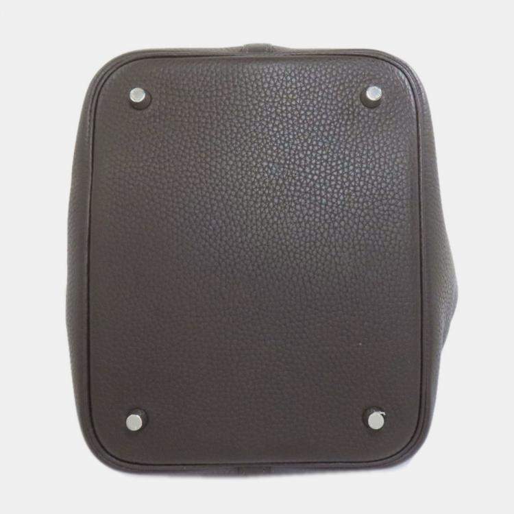 Pre Owned Hermes Picotin Lock Mm Handbag Taurillon