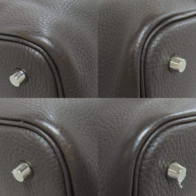 Pre Owned Hermes Picotin Lock Mm Handbag Taurillon