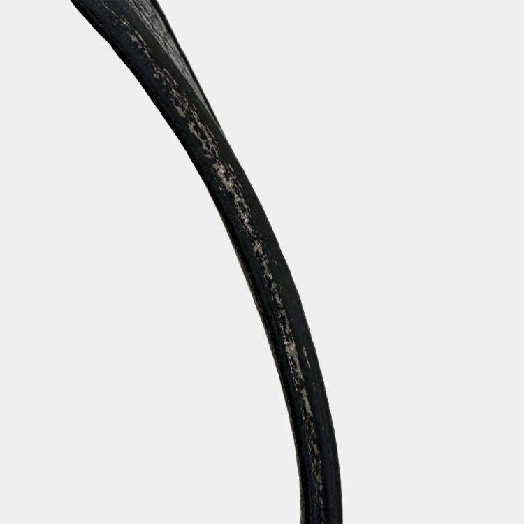 Pre Owned Hermes  Halzan 31 2way Black Taurillon Clemence Tote Bag