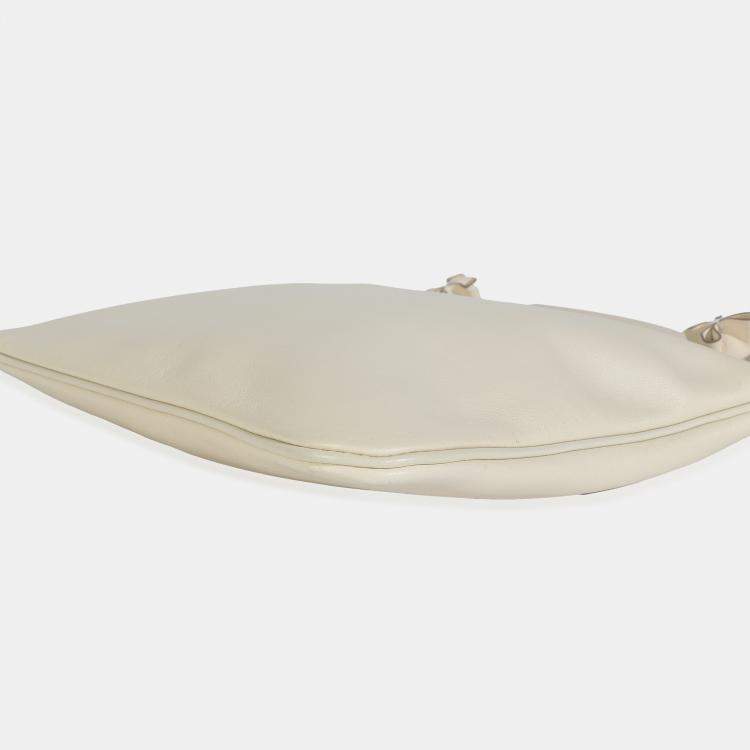 Pre Owned Hermes Craie Milo Lambskin Swift Mini Aline