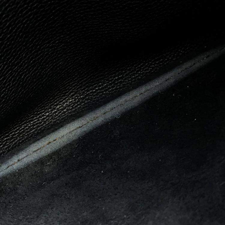 Pre Owned Hermes Evelyne3 Black Taurillon Clemence PM