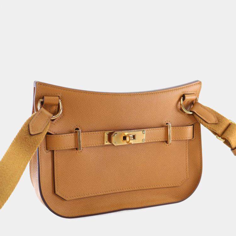 Pre Owned Hermes Caramel Evercolor Mini Jypsiere