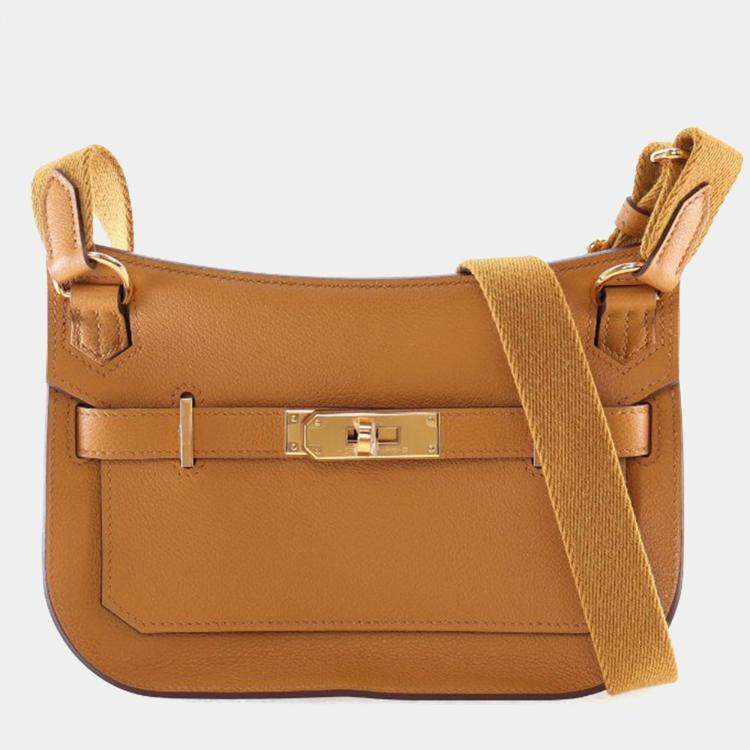 Pre Owned Hermes Caramel Evercolor Mini Jypsiere