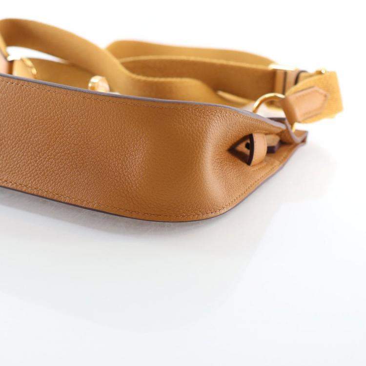 Pre Owned Hermes Caramel Evercolor Mini Jypsiere